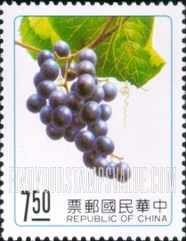 FindYourStampsValue: Fruits: Grapes - 水果: 葡萄