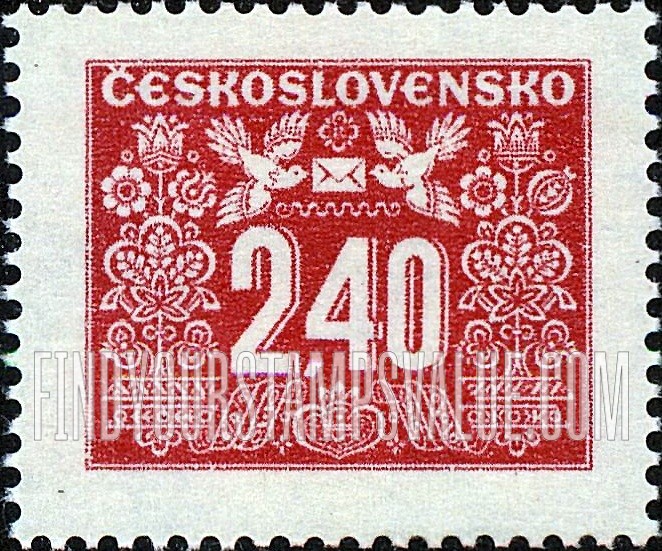 FindYourStampsValue: POSTAGE DUE STAMPS - Number Value
