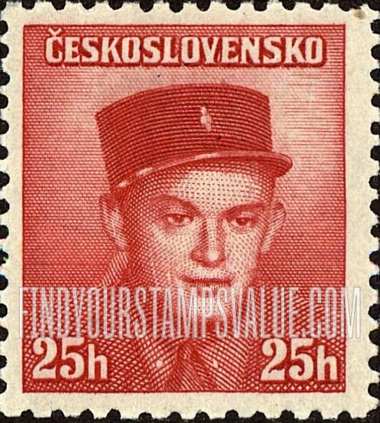 FindYourStampsValue: Staff Captain Stanislav Zimprich (Foreign Legion)