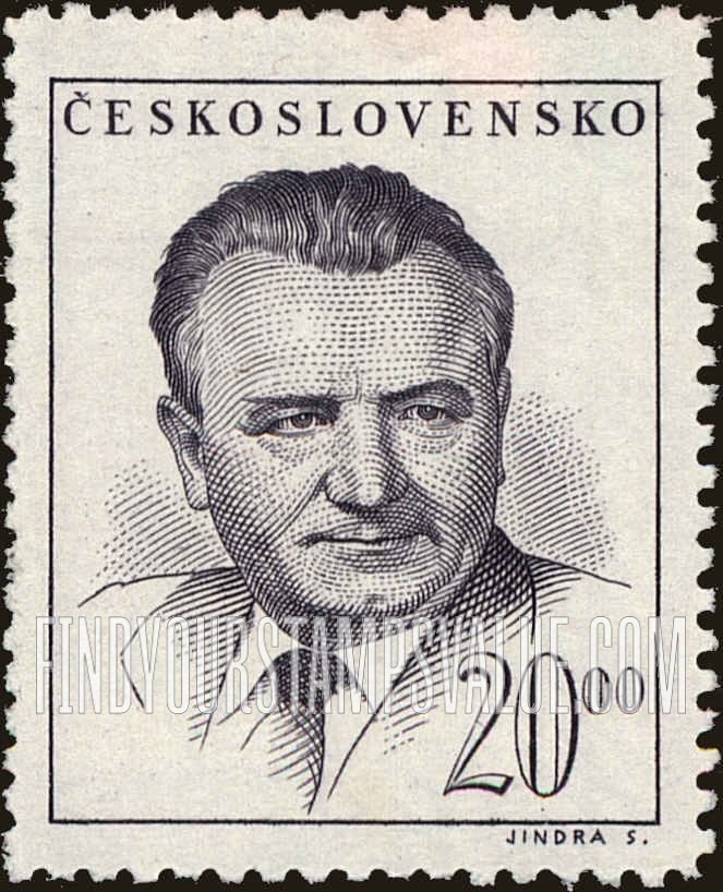 FindYourStampsValue: President Klement Gottwald