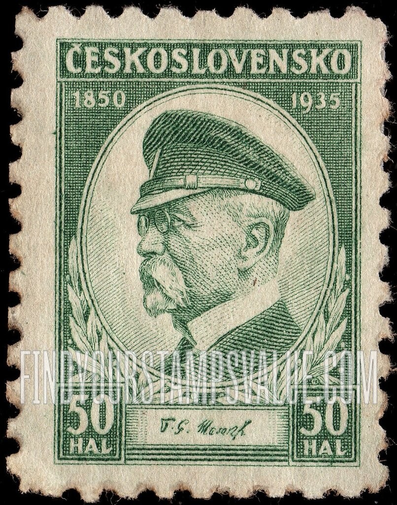 FindYourStampsValue: President Masaryk