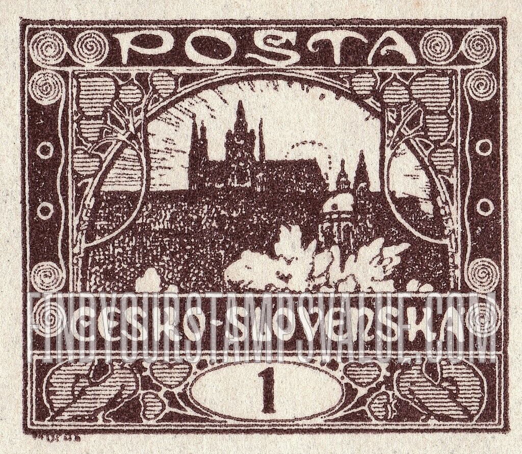 FindYourStampsValue: Hradcany at Prague