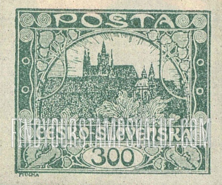 FindYourStampsValue: Hradcany at Prague