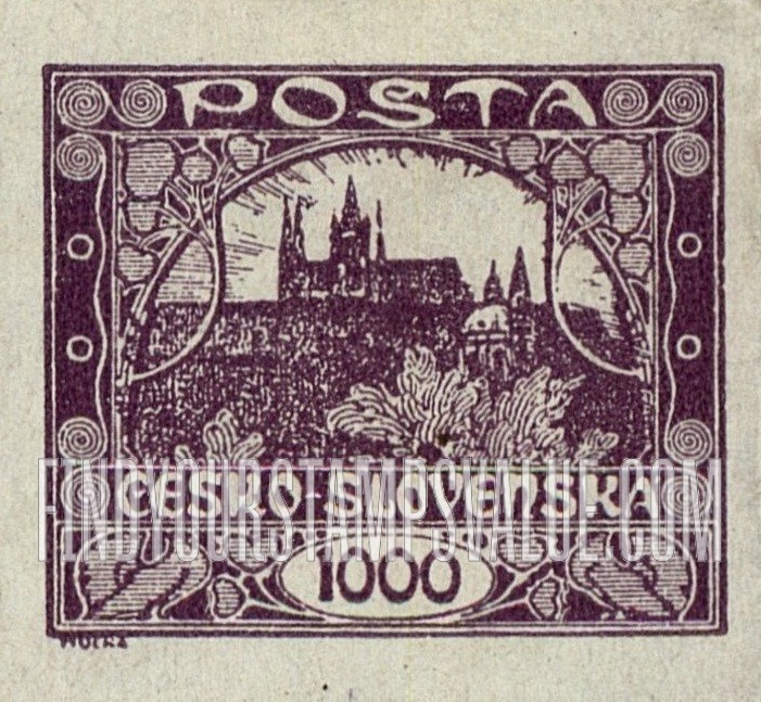 FindYourStampsValue: Hradcany at Prague