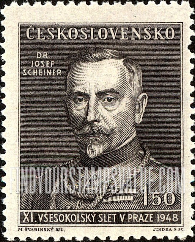 FindYourStampsValue: Josef Scheiner