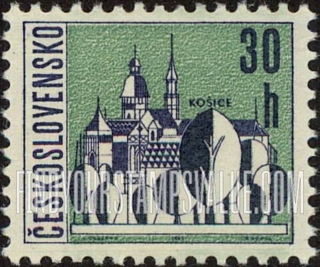 FindYourStampsValue: Views of Towns: Kosice