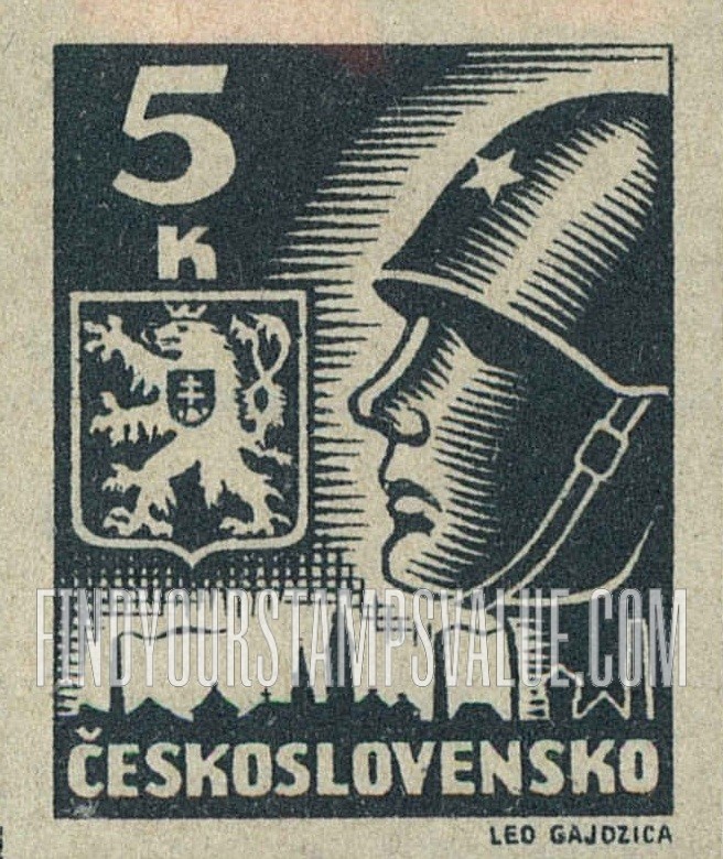 FindYourStampsValue: Red Army Soldier