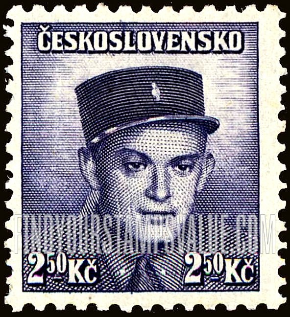 FindYourStampsValue: Staff Captain Stanislav Zimprich (Foreign Legion)