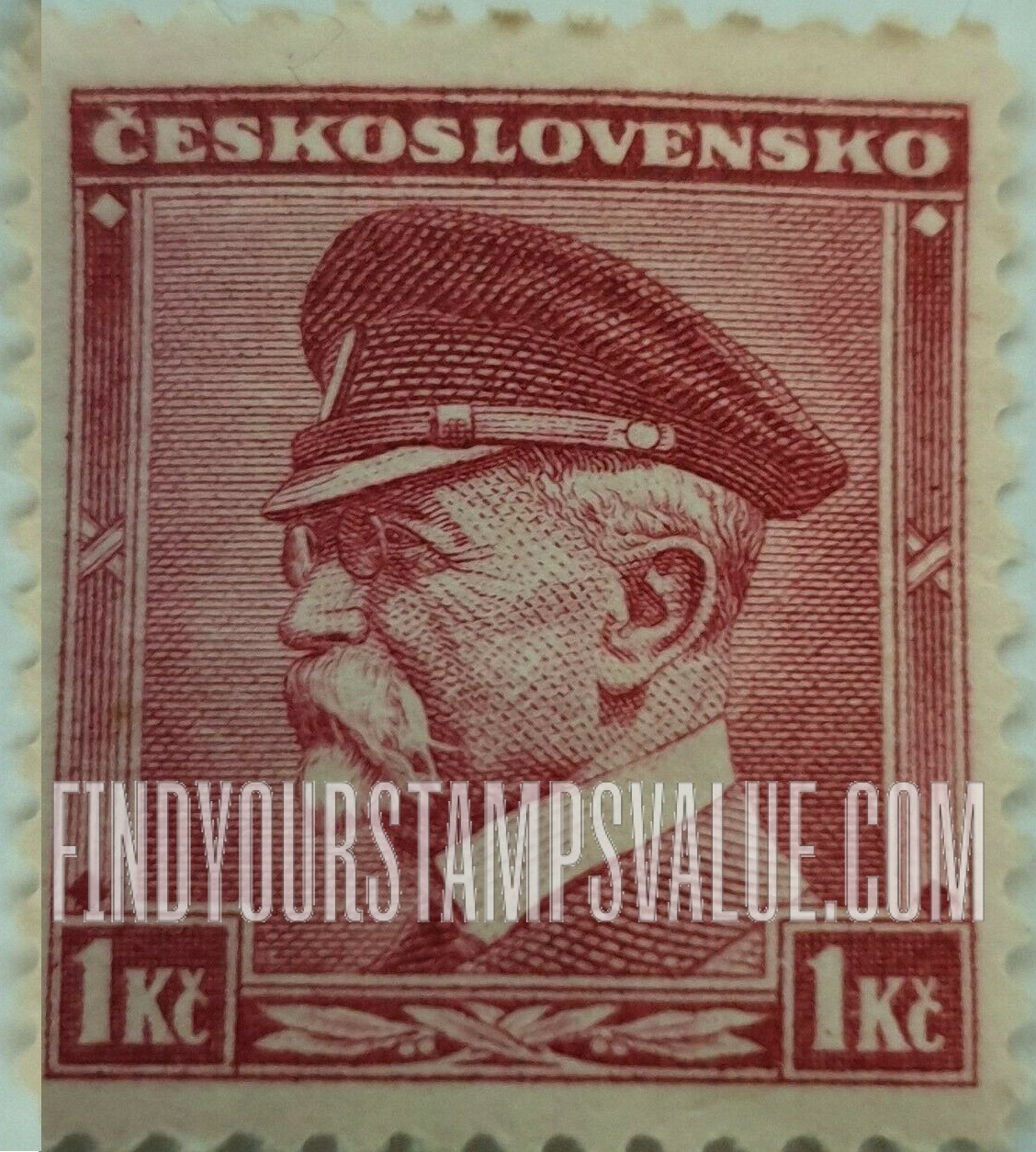 FindYourStampsValue: President Masaryk