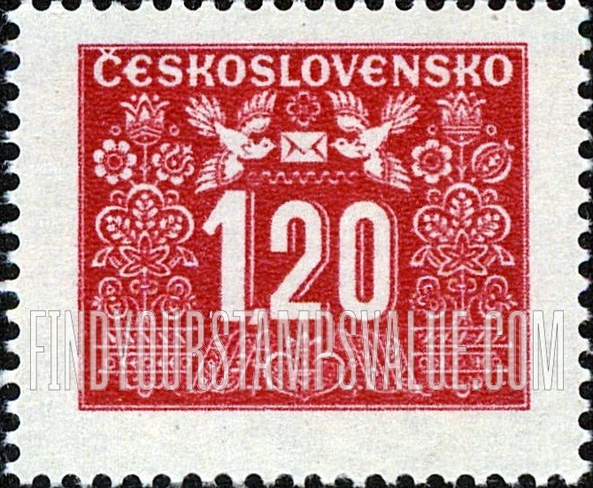 FindYourStampsValue: POSTAGE DUE STAMPS - Number Value