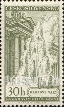 FindYourStampsValue: Various Spas: Karlovy Vary (Karlsbad)