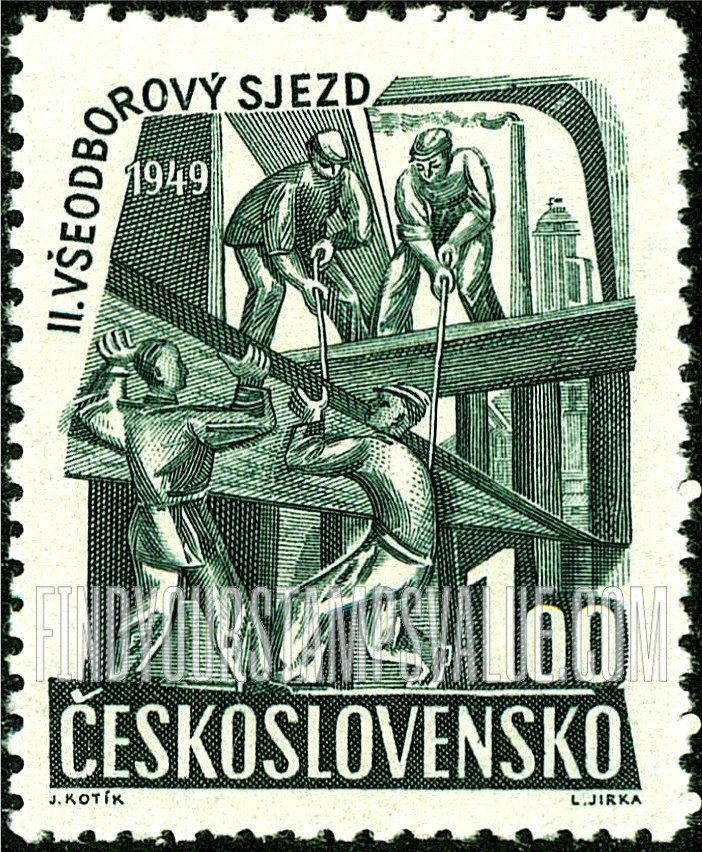 FindYourStampsValue: Construction Workers