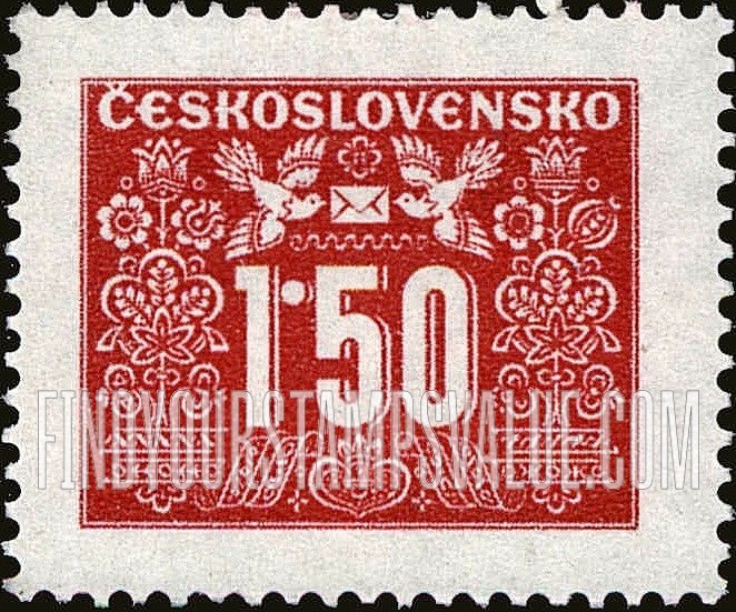 FindYourStampsValue: POSTAGE DUE STAMPS - Number Value