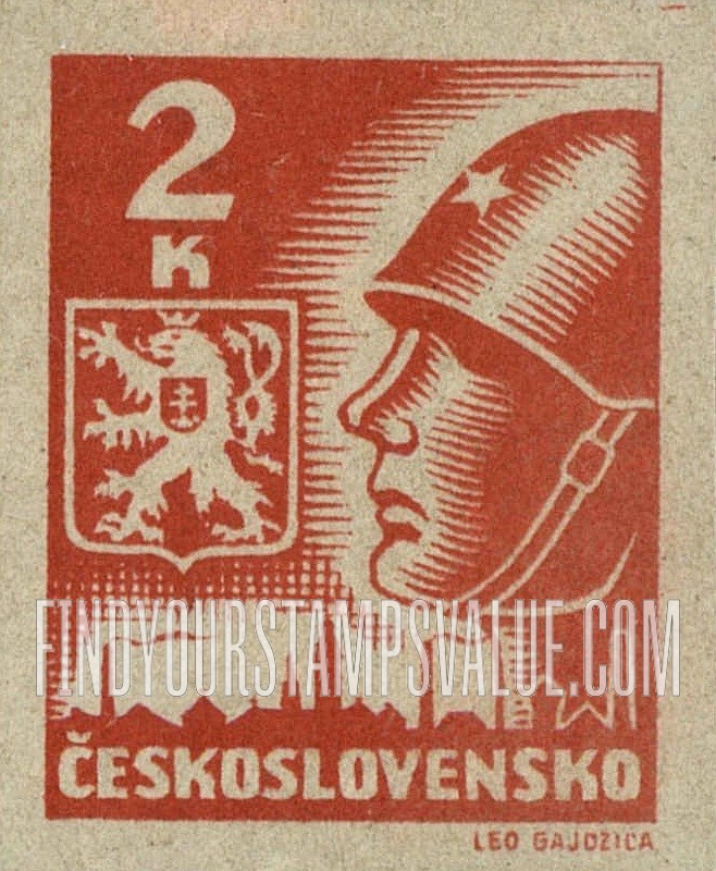FindYourStampsValue: Red Army Soldier