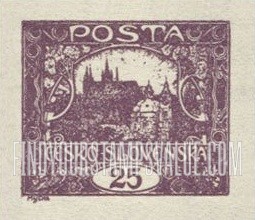 FindYourStampsValue: Hradcany at Prague