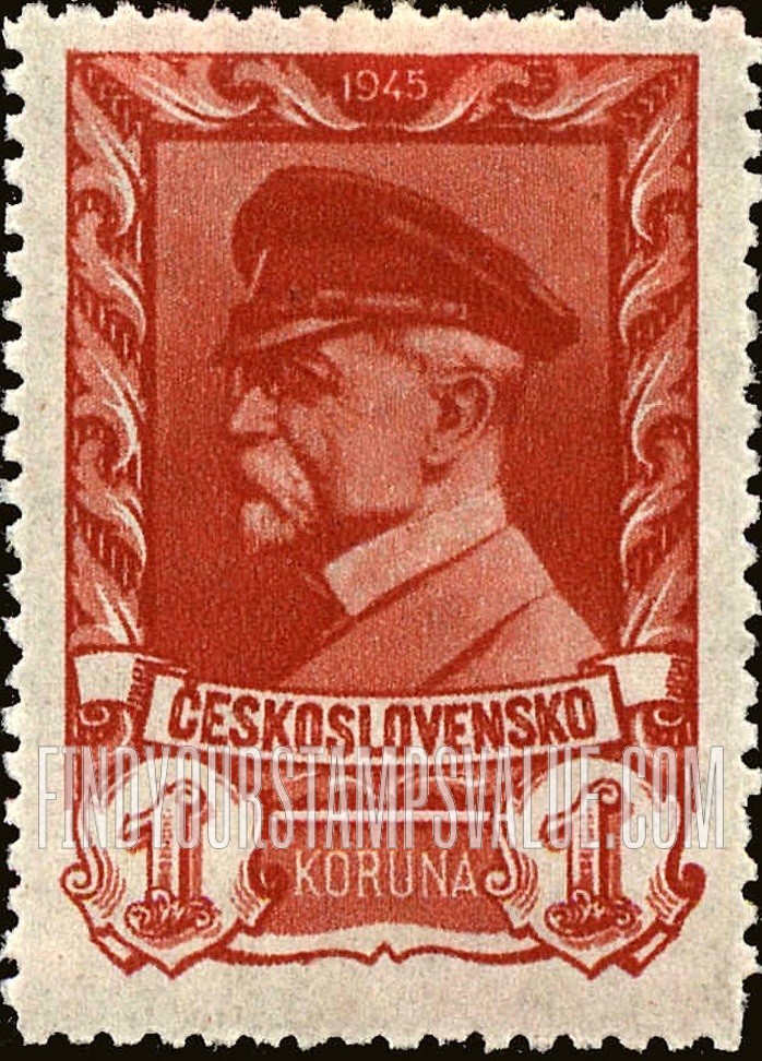 FindYourStampsValue: Thomas G. Masaryk