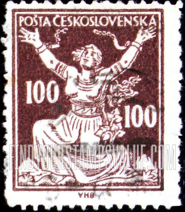 FindYourStampsValue: Czechoslovakia Breaking Chains to Freedom