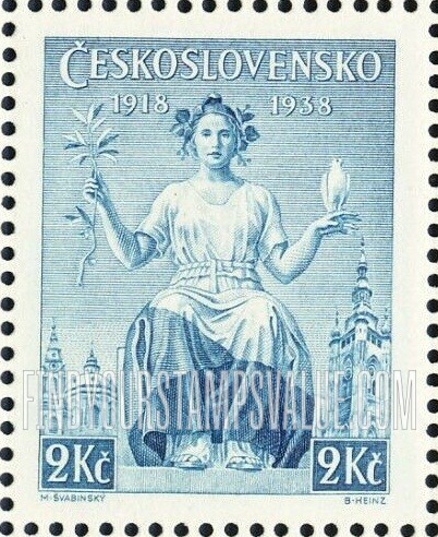 FindYourStampsValue: Allegory of the Republic