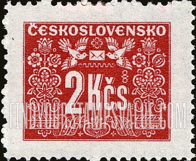 FindYourStampsValue: POSTAGE DUE STAMPS - Number Value