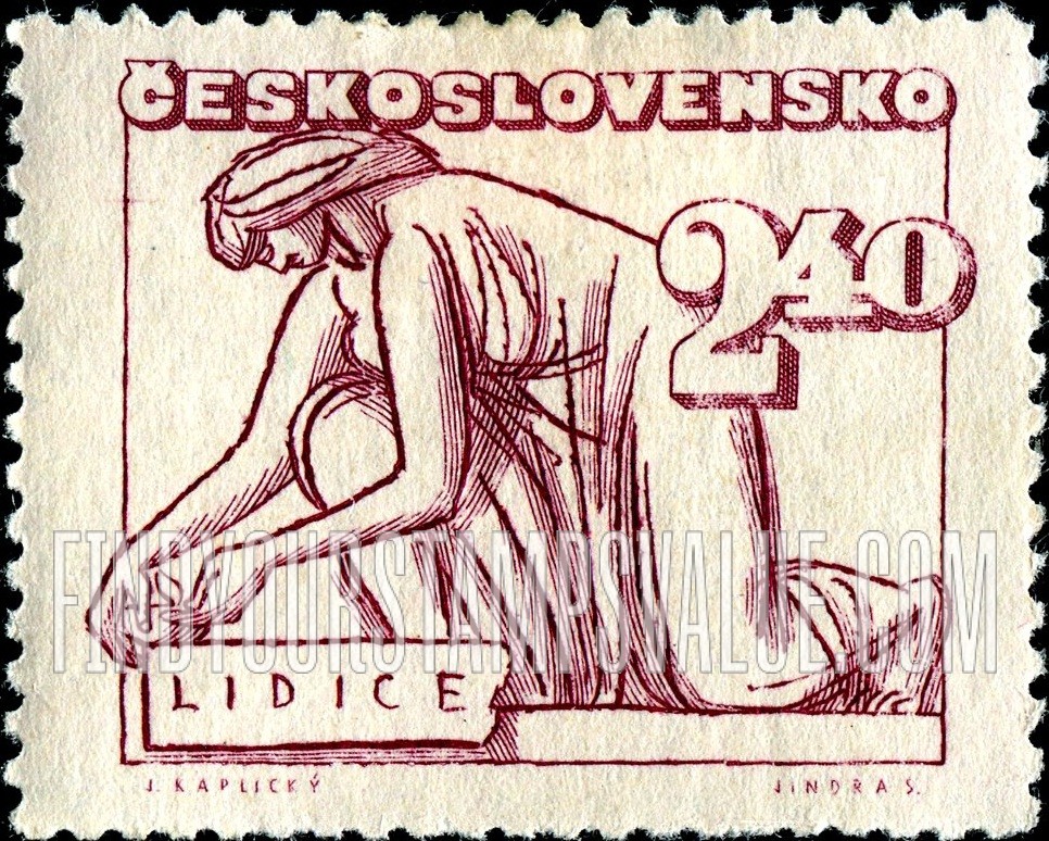 FindYourStampsValue: Allegorical Figure