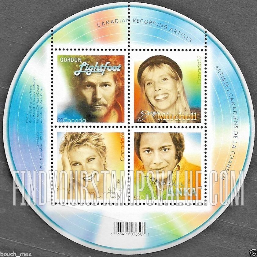 FindYourStampsValue: Popular Singers