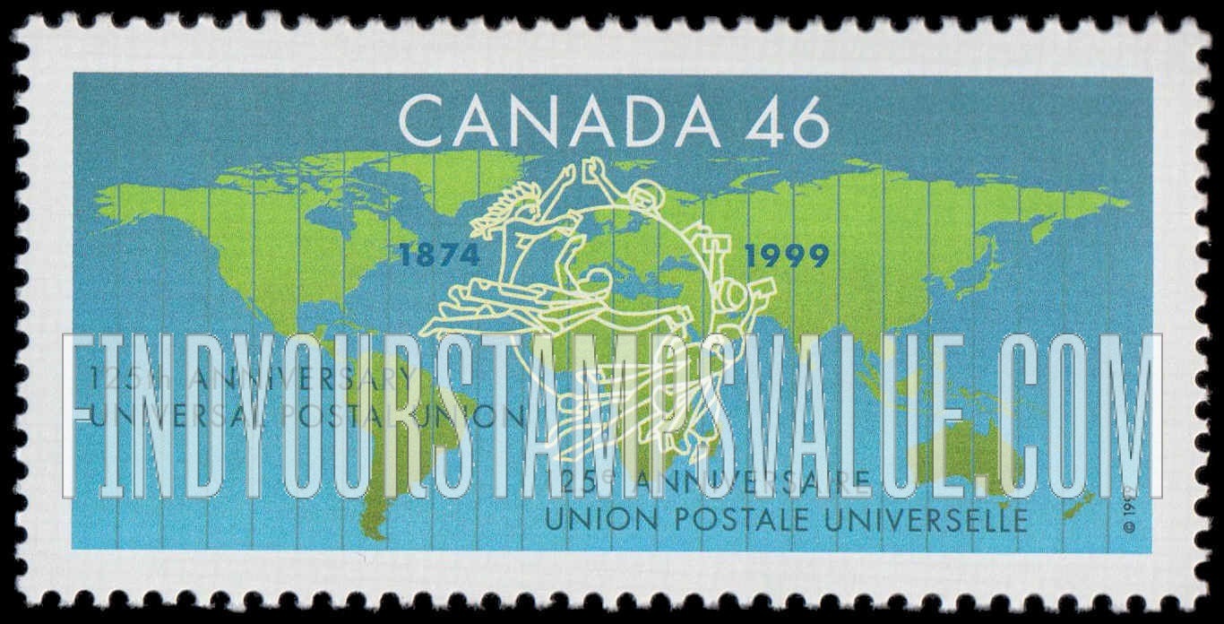 FindYourStampsValue: UPU, 125th Anniversary