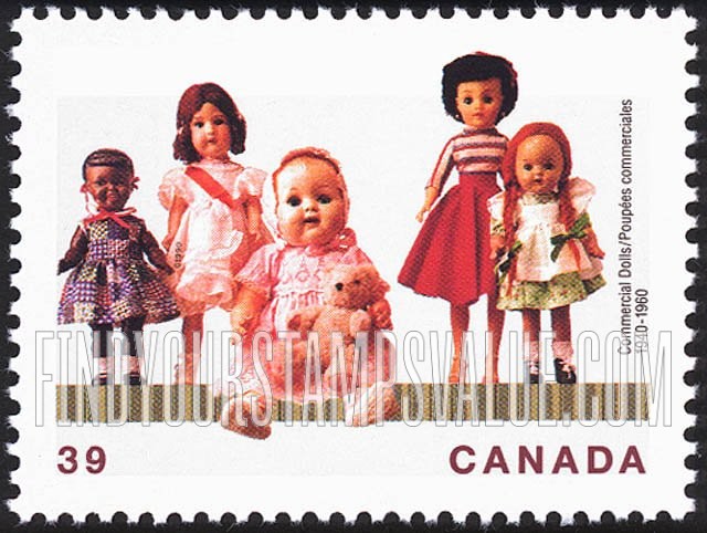 FindYourStampsValue: Dolls: 4 Commercial