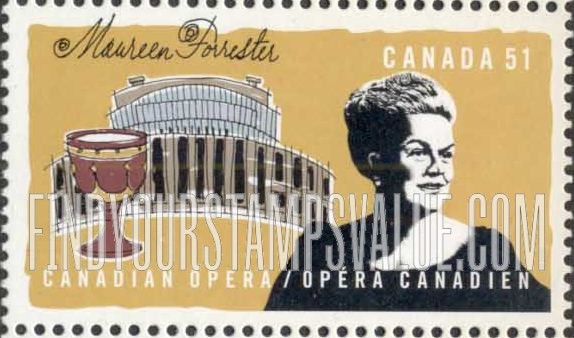 FindYourStampsValue: Opera Singers: Maureen Forrester