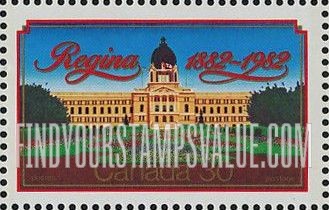 FindYourStampsValue: Regina Centenary