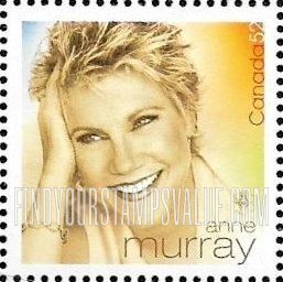 FindYourStampsValue: Popular Singers: Anne Murray