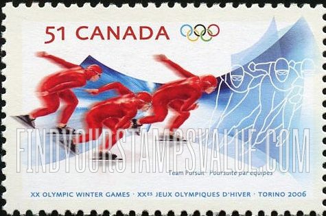 FindYourStampsValue: Team pursuit speed skating