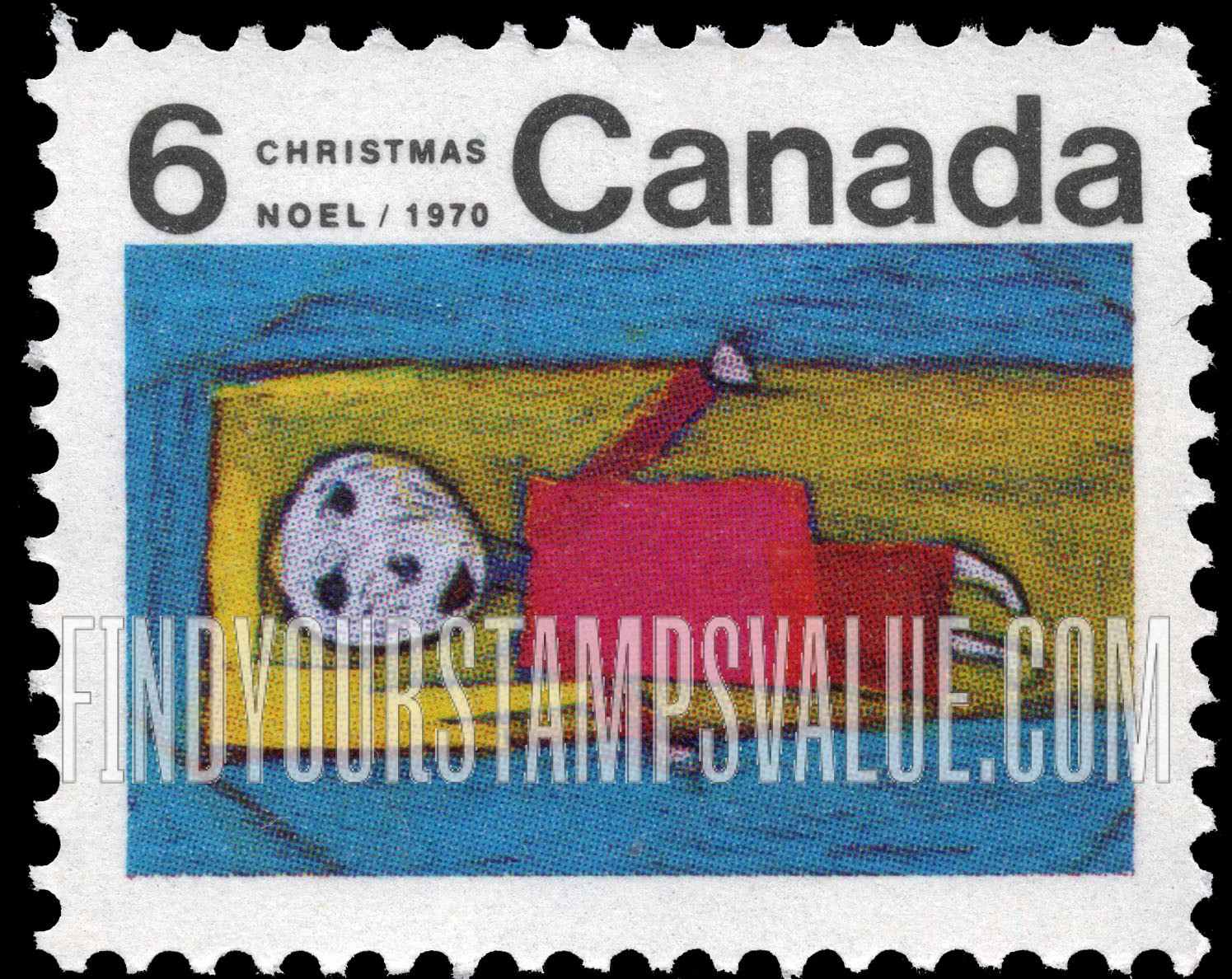FindYourStampsValue: Christmas: Christ Child