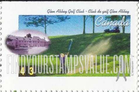 FindYourStampsValue: Golf in Canada: Glen Abbey Golf Club