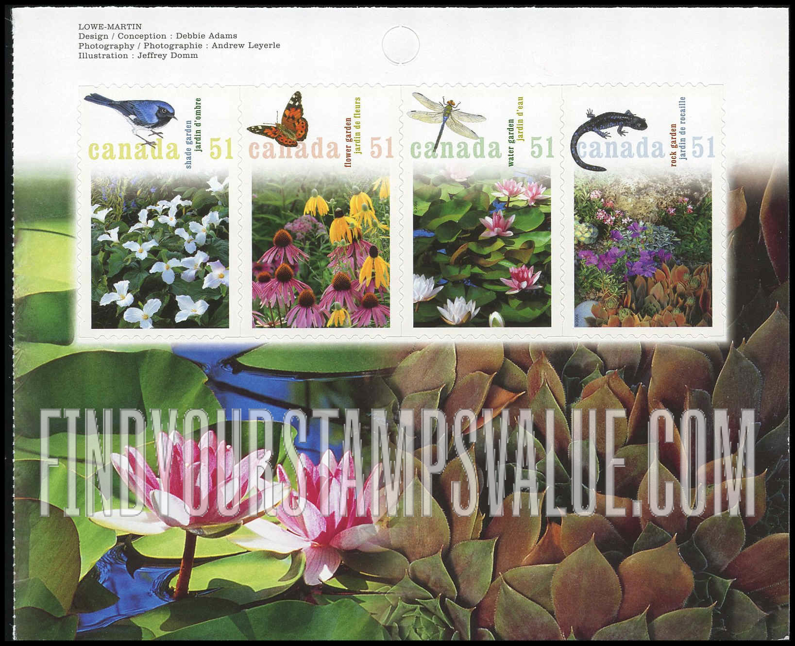 FindYourStampsValue: Gardens