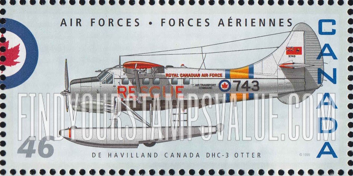 FindYourStampsValue: De Havilland Canada DHC-3 Otter
