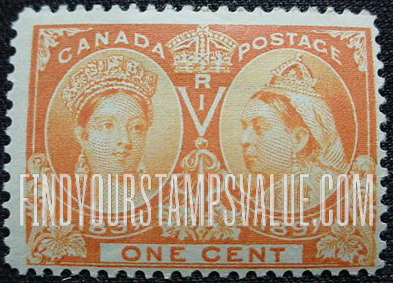 FindYourStampsValue: Jubilee Issue: Queen Victoria, “1837” and “1897”