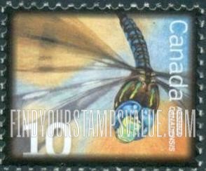 FindYourStampsValue: Canada darner (Aeshna canadensis).