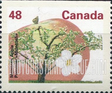FindYourStampsValue: Mcintosh apple