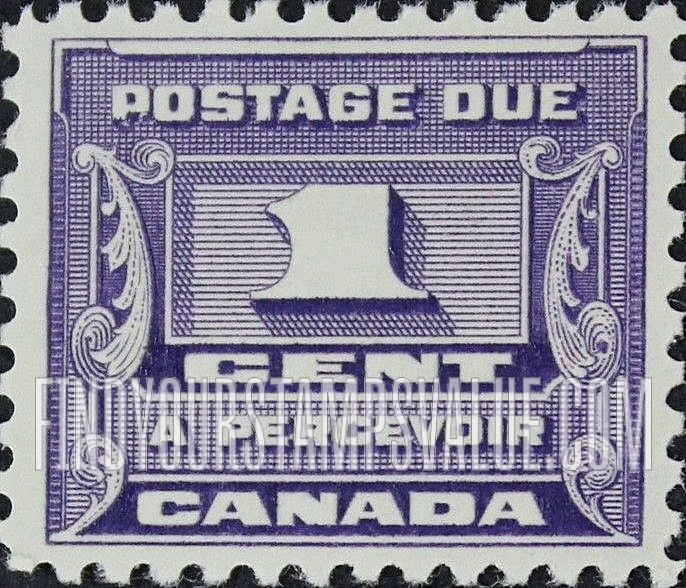 FindYourStampsValue: POSTAGE DUE - Percevoir