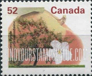 FindYourStampsValue: Gravenstein apple