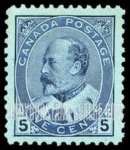 FindYourStampsValue: Imperial Penny Postage Issue: King Edward VII