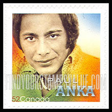 FindYourStampsValue: Popular Singers: Paul Anka