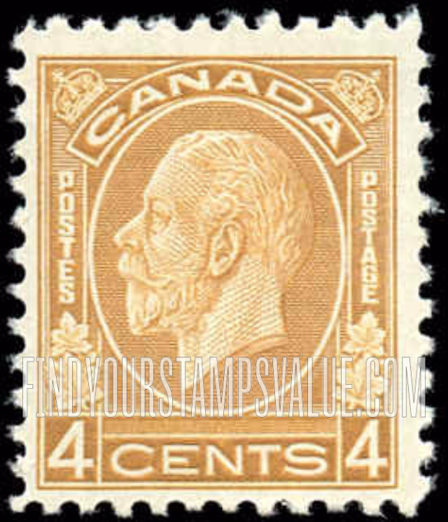 FindYourStampsValue: Type of 1930: King George V