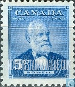 FindYourStampsValue: Sir Mackenzie Bowell