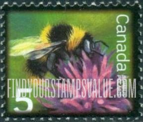 FindYourStampsValue: Beneficial Insects: Northern bumblebee (Bombus polaris)