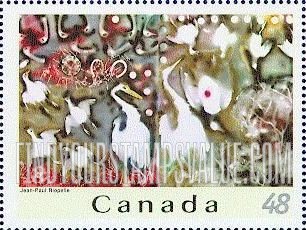 FindYourStampsValue: L’Hommage à Rosa Luxemburg, by Jean-Paul Riopelle