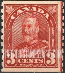 FindYourStampsValue: Coil Stamps: King George V