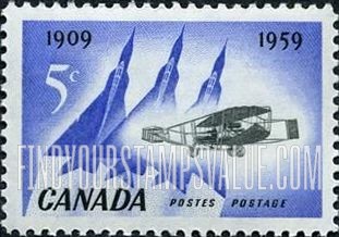 FindYourStampsValue: “Silver Dart” and Delta Wing Planes