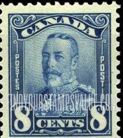 FindYourStampsValue: King George V