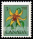 FindYourStampsValue: Flower, Queen & Parliament Types: Canada lily